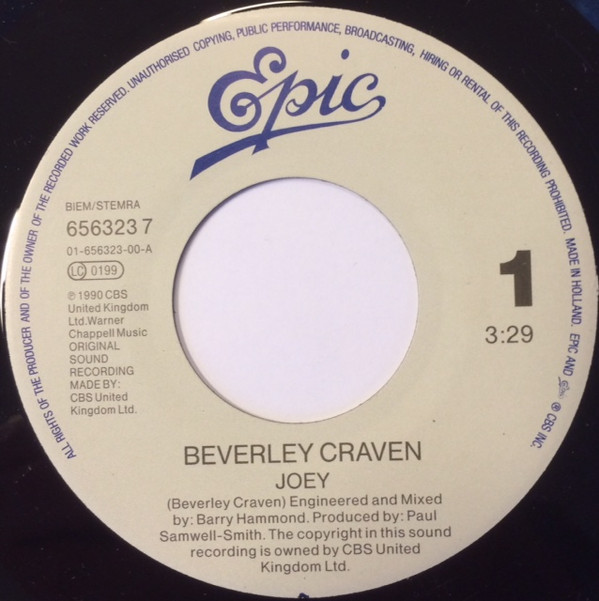 Beverley Craven - Joey 3 Beverley Craven - Joey