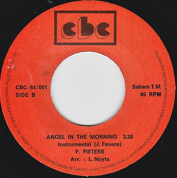 P. Pieters - Angel In The Morning 4 P. Pieters - Angel In The Morning