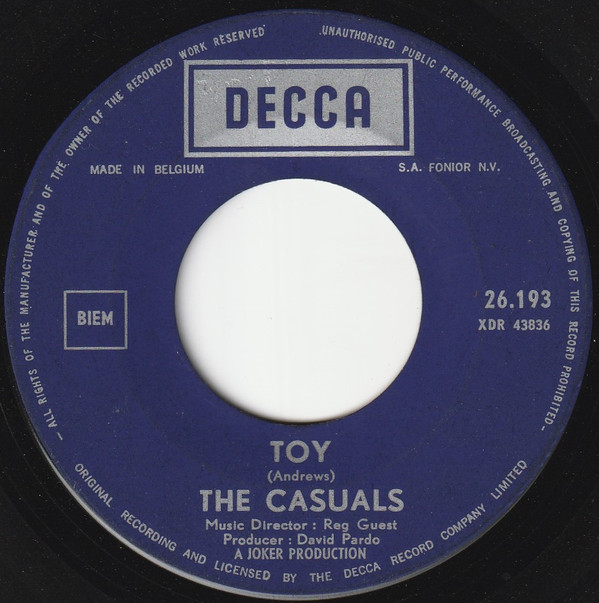 The Casuals - Toy 2 The Casuals - Toy