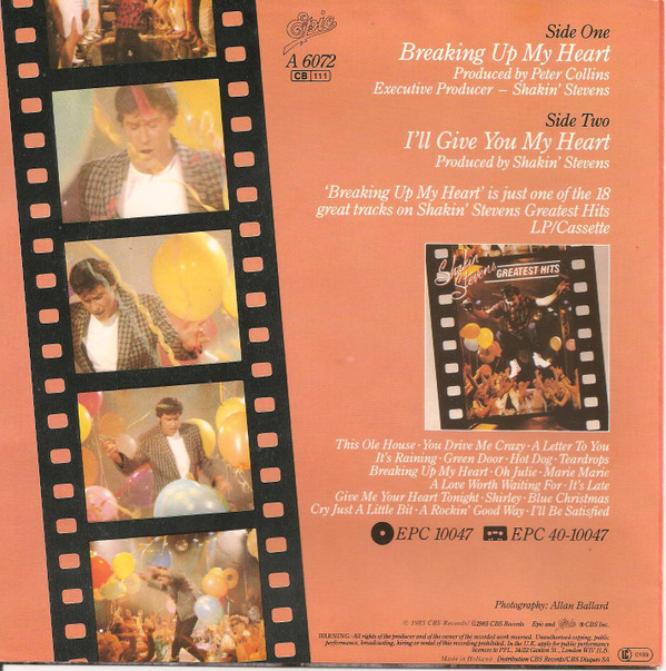 Shakin' Stevens - Breaking Up My Heart 2 Shakin' Stevens - Breaking Up My Heart