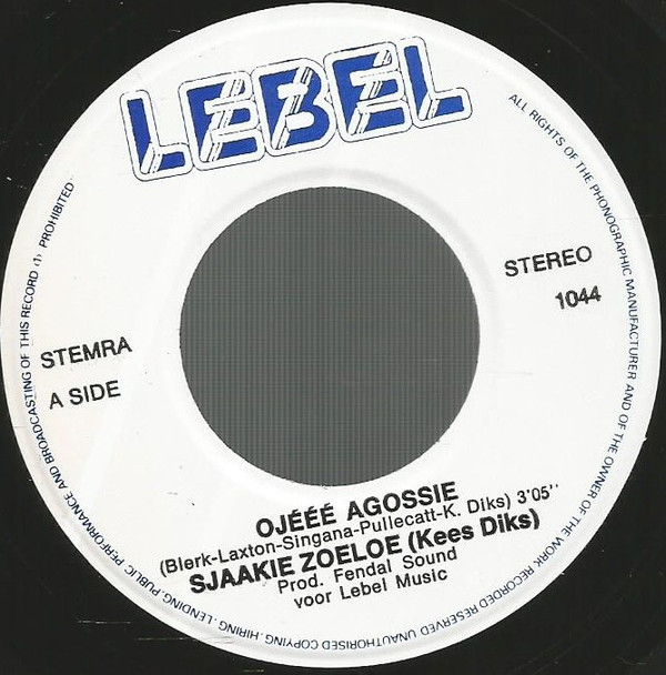 Sjaakie Zoeloe - Ojééé Agossie 2 Sjaakie Zoeloe - Ojééé Agossie