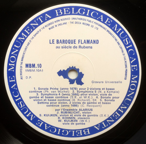Alarius-Ensemble - Le Baroque Flamand Au Temps De Rubens / La Renaissance En Flandres Au Temps De Breughel 2 Alarius-Ensemble - Le Baroque Flamand Au Temps De Rubens / La Renaissance En Flandres Au Temps De Breughel