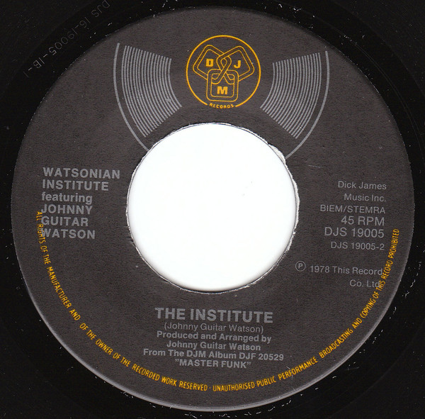 Watsonian Institute - Master Funk 4 Watsonian Institute - Master Funk