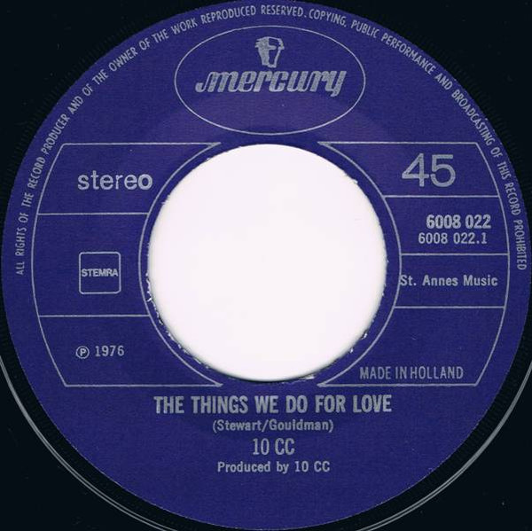 10cc - The Things We Do For Love 3 10cc - The Things We Do For Love