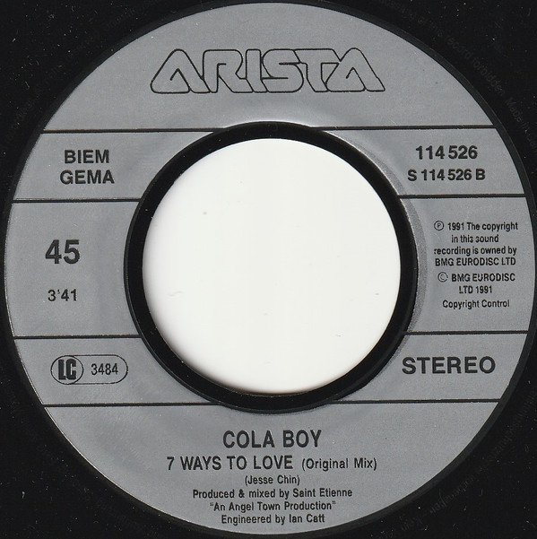 Cola Boy - 7 Ways To Love 4 Cola Boy - 7 Ways To Love