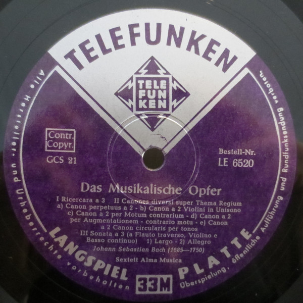 Johann Sebastian Bach - Johann Sebastian Bach - Das Musikalische Opfer 3 Johann Sebastian Bach - Johann Sebastian Bach - Das Musikalische Opfer