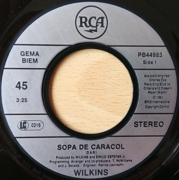 Wilkins - Sopa De Caracol 3 Wilkins - Sopa De Caracol