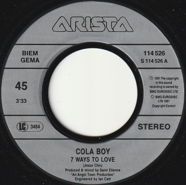 Cola Boy - 7 Ways To Love 3 Cola Boy - 7 Ways To Love