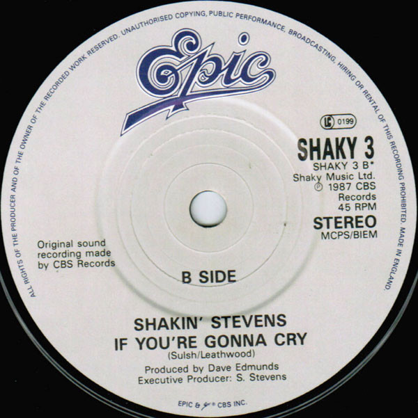 Shakin' Stevens - A Little Boogie Woogie (In The Back Of My Mind) 4 Shakin' Stevens - A Little Boogie Woogie (In The Back Of My Mind)