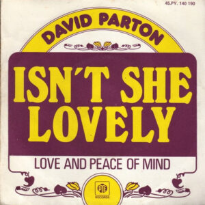 David Parton - Isn't She Lovely