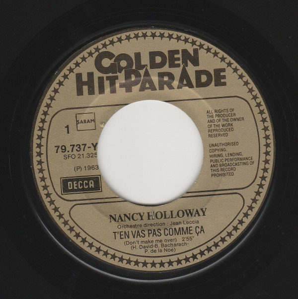 Nancy Holloway - T'en Vas Pas Comme Ça / Prends Tes Clefs 3 Nancy Holloway - T'en Vas Pas Comme Ça / Prends Tes Clefs
