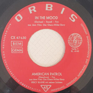 The Percy Blane Band - In The Mood / American Petrol / River-Kwai•Marsch / Mitternachts-Blues