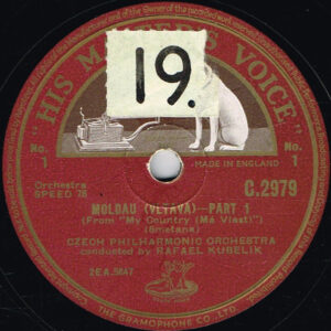 The Czech Philharmonic Orchestra - Moldau (Vltava) / From Bohemia's Meadows And Forests