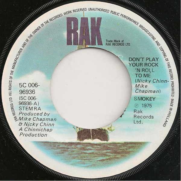 Smokie - Don't Play Your Rock 'N' Roll To Me 3 Smokie - Don't Play Your Rock 'N' Roll To Me