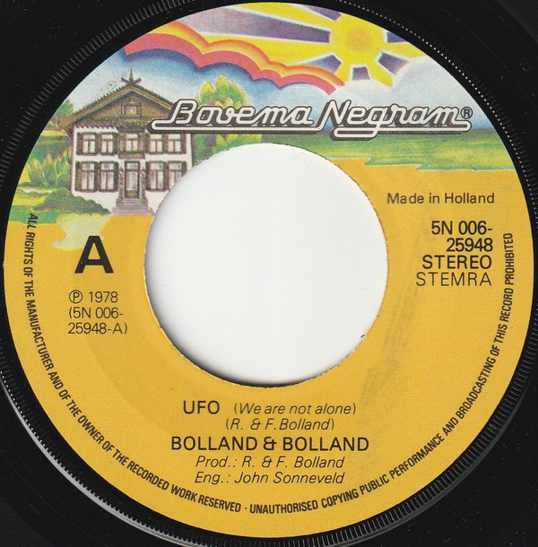 Bolland & Bolland - UFO (We Are Not Alone) 3 Bolland & Bolland - UFO (We Are Not Alone)