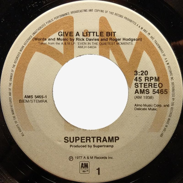 Supertramp - Give A Little Bit 3 Supertramp - Give A Little Bit