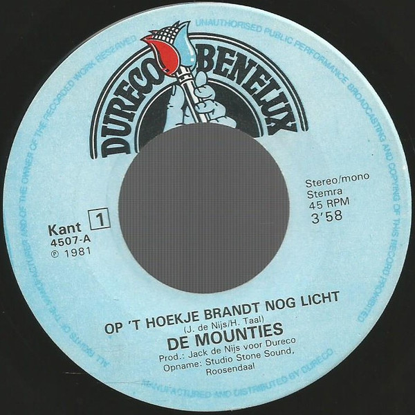 De Mounties - Op 't Hoekje Brandt Nog Licht 2 De Mounties - Op 't Hoekje Brandt Nog Licht