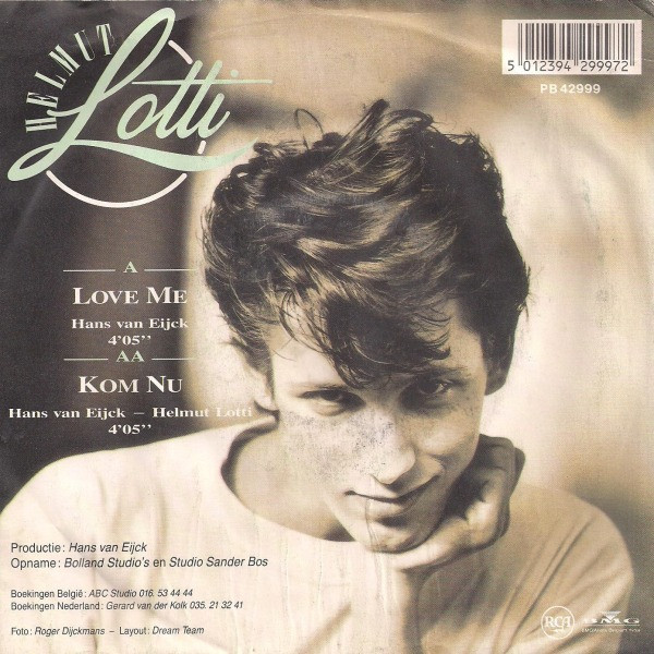 Helmut Lotti - Love Me / Kom Nu 2 Helmut Lotti - Love Me / Kom Nu