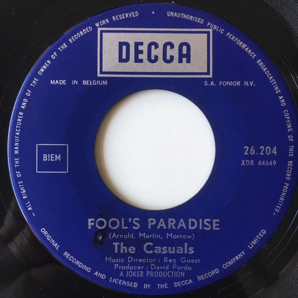 The Casuals - Fool's Paradise 3 The Casuals - Fool's Paradise