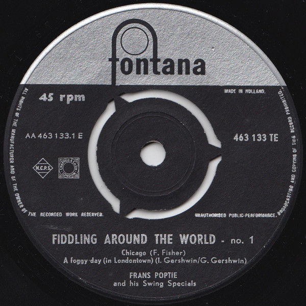 Frans Poptie And His Swing Specials - Fiddling Around The World No. 1 3 Frans Poptie And His Swing Specials - Fiddling Around The World No. 1