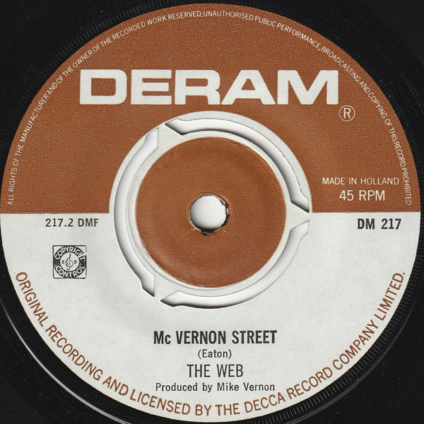 The Web - Baby Won't You Leave Me Alone / McVernon Street 4 The Web - Baby Won't You Leave Me Alone / McVernon Street