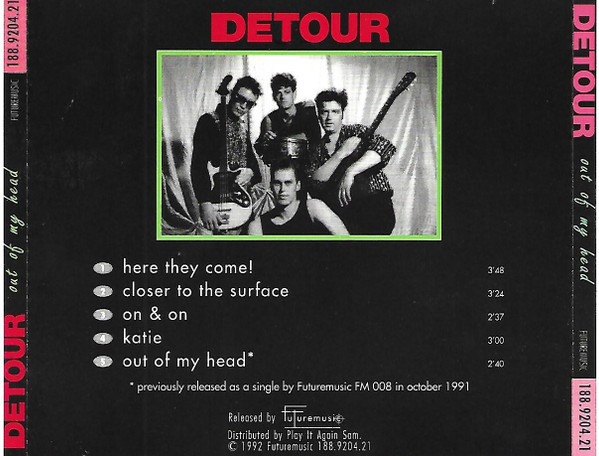 Detour (11) - Out Of My Head 3 Detour (11) - Out Of My Head