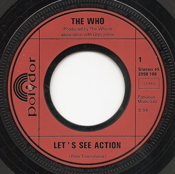 The Who - Let's See Action 3 The Who - Let's See Action
