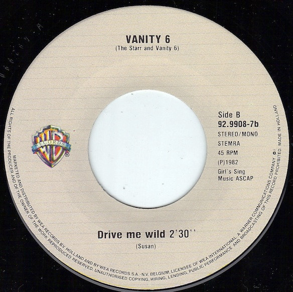 Vanity 6 - Nasty Girl 4 Vanity 6 - Nasty Girl