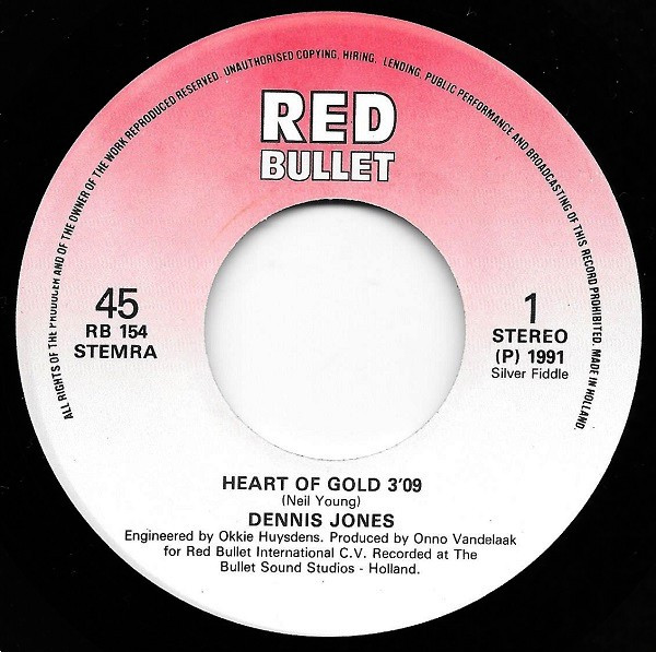 Dennis Jones (2) - Heart Of Gold 3 Dennis Jones (2) - Heart Of Gold