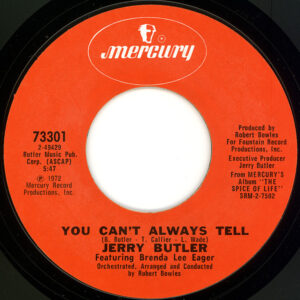 Jerry Butler - You Can't Always Tell