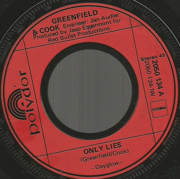 Greenfield & Cook - Only Lies 2 Greenfield & Cook - Only Lies
