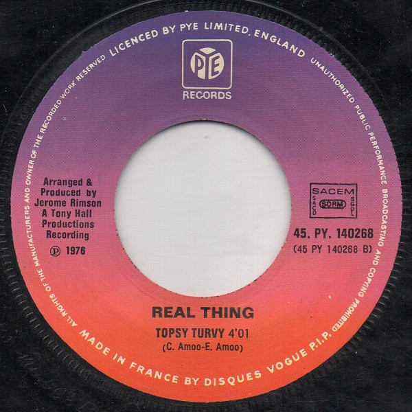 The Real Thing - Love's Such A Wonderful Thing 4 The Real Thing - Love's Such A Wonderful Thing