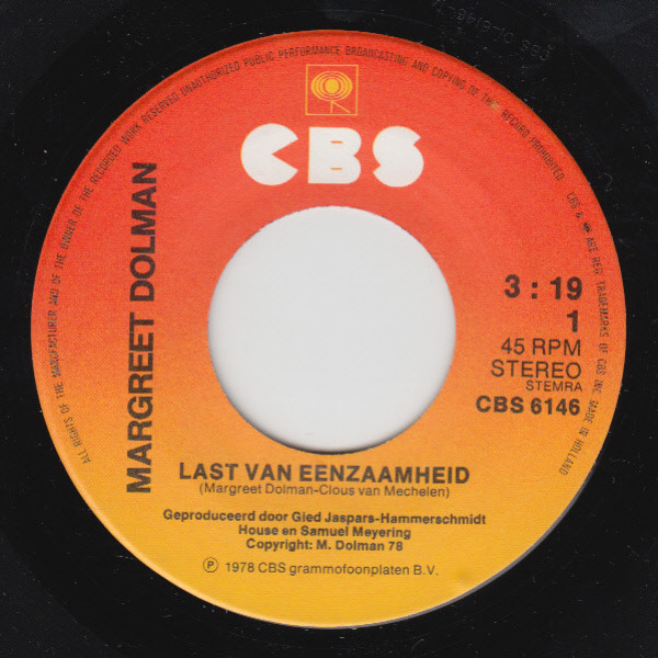 Margreet Dolman - Last Van Eenzaamheid / De Eenzaamheidskring 3 Margreet Dolman - Last Van Eenzaamheid / De Eenzaamheidskring