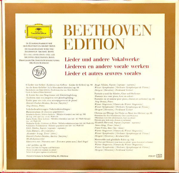 Ludwig Van Beethoven - Beethoven Edition / Lieder • Chormusik 2 Ludwig Van Beethoven - Beethoven Edition / Lieder • Chormusik