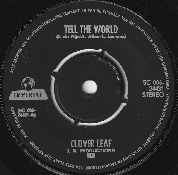 Clover Leaf - Tell The World 3 Clover Leaf - Tell The World