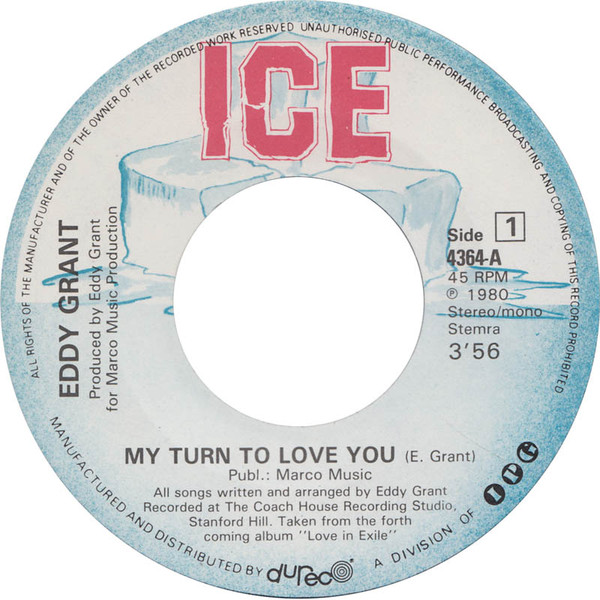 Eddy Grant - My Turn To Love You 3 Eddy Grant - My Turn To Love You