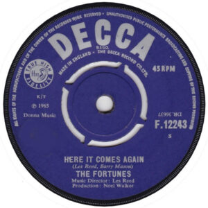 The Fortunes - Here It Comes Again