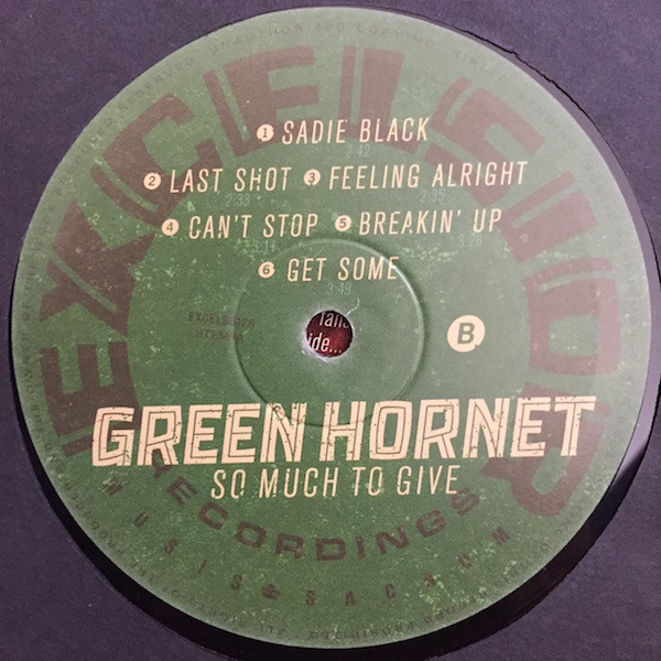 Green Hornet (2) - So Much To Give 4 Green Hornet (2) - So Much To Give