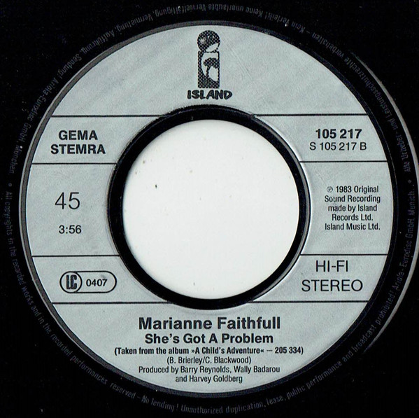 Marianne Faithfull - Running For Our Lives 4 Marianne Faithfull - Running For Our Lives