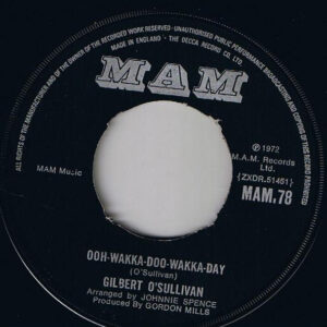 Gilbert O'Sullivan - Ooh-Wakka-Doo-Wakka-Day