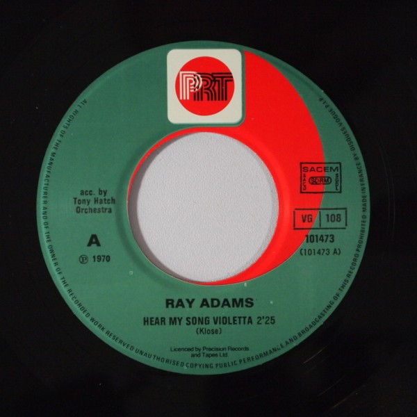 Ray Adams - Hear My Song Violetta 3 Ray Adams - Hear My Song Violetta