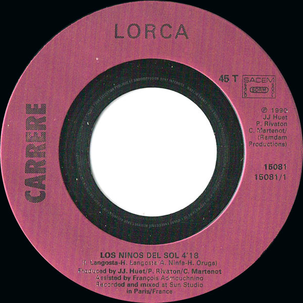Lorca - Los Ninos Del Sol 3 Lorca - Los Ninos Del Sol
