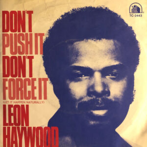 Leon Haywood - Don't Push It Don't Force It