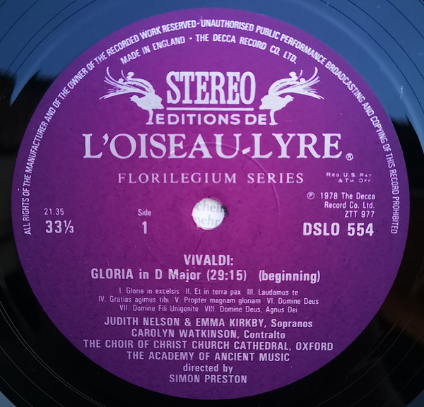 Antonio Vivaldi - Gloria In D Major • Nulla In Mundo Pax Sincera 3 Antonio Vivaldi - Gloria In D Major • Nulla In Mundo Pax Sincera