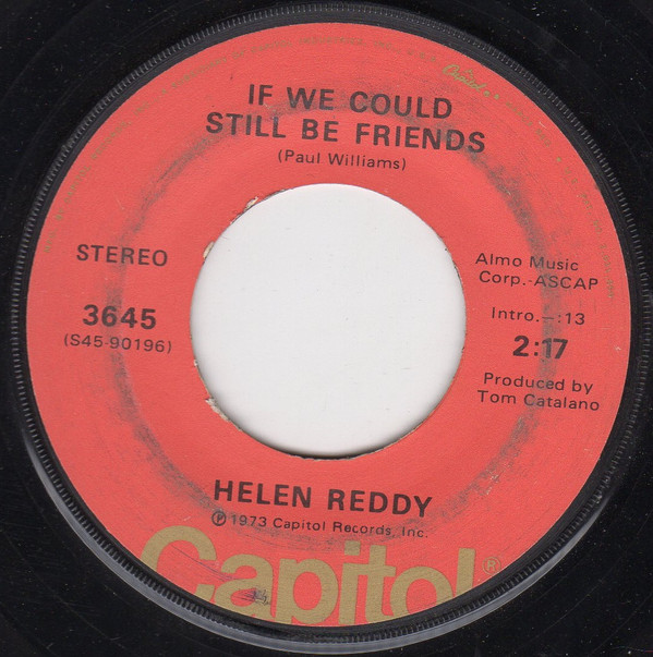Helen Reddy - Delta Dawn / If We Could Still Be Friends 2 Helen Reddy - Delta Dawn / If We Could Still Be Friends