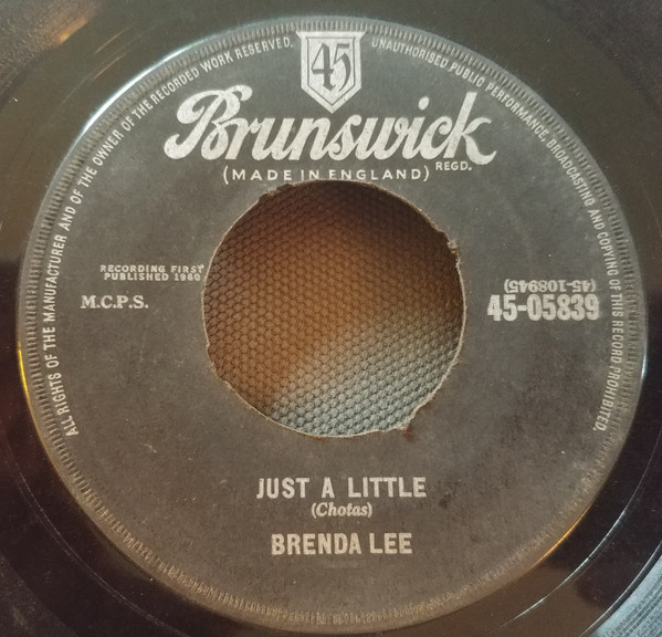 Brenda Lee - I Want To Be Wanted 2 Brenda Lee - I Want To Be Wanted