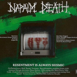 Napalm Death - Resentment Is Always Seismic – A Final Throw Of Throes