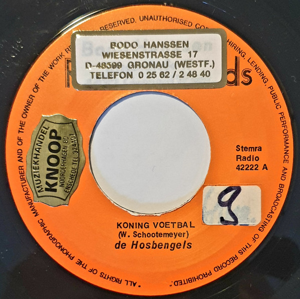 De Hosbengels - Koning Voetbal / El Gato Montés 3 De Hosbengels - Koning Voetbal / El Gato Montés