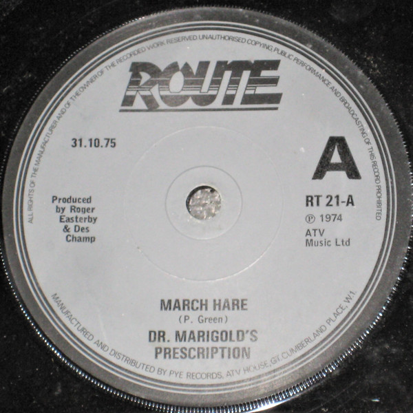 Dr. Marigold's Prescription - March Hare 1 Dr. Marigold's Prescription - March Hare