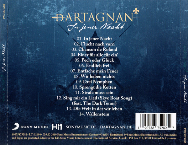 dArtagnan (2) - In Jener Nacht 2 dArtagnan (2) - In Jener Nacht